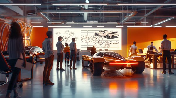 Séminaire d'entreprise automobile : innover en équipe